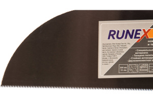Ножовка по фанере и ДСП 300мм ударный зуб 13 з/д RunexHard 577407
