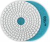 (29867-100) ЗУБР 125мм №100 алмазный гибкий шлифовальный круг (Черепашка) для мокрого шлифования