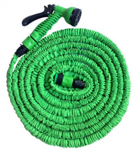 Набор Росток поливочный шланг удлиняющийся 15м распылитель пистолет. 7 поз.адаптер 1/2х3/4 428498-15