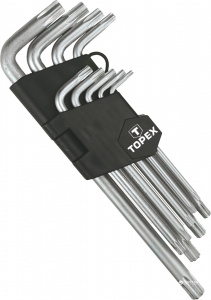 Ключи шестигранные Torx T10-T50 длинные (9шт) 35D961