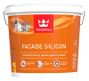 Краска "FACADE SILICON" БАЗА С 2.7л акриловая для фасадов и цоколей "ТИККУРИЛА" 135162