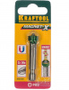 (26128-2-50-1) Биты KRAFTOOL "ЕХPERT" с магнит держат-огранич тип хвостовика E 1/4" PH2 50 мм
