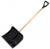 Лопата для уборки снега Cycle Standart Богатырь с деревянным черенком 500 x 397 мм 1199-00 46527