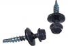 Саморезы кровельные серый графит 4.8х50 (134шт/кг) RAL7024 2 914/789 133