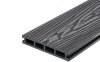 Террасная доска Decking Urban 3000х150х24мм Жженый кедр/Графит