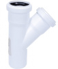 Тройник  PRIME 45* 50/50мм для вн.малошумной канализ. Valfex 22050050PR