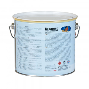 АКВАТЕКС грунт-антисептик для дерева 3л 