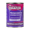 Нитроэмаль НЦ-132 быстросохнущая Krafor глянцевая 0,7 кг белая 479 26491