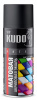 Краска АЭРОЗОЛЬ акриловая черная матов. 520мл RAL 9005 "KUDO" KU-A9005M 222827