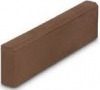 Бордюр садовый 45мм Вибролитой коричневый  500/210/45 (Бордюрный камень)