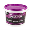 Краска В/Д для потолков супербелая 14кг Krafor (фиолет. крышка) 26950