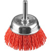(35165-050_z02) ЗУБР "ПРОФЕССИОНАЛ" Щетка чашечная для дрели нейлон провол с абразив покрытием 50мм