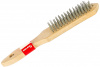 9011-01-W05 Щетка проволочная 5 рядов проволоки деревянная CC5 14А605 / 248-702 245310
