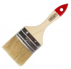 Кисть плоская натур.щетина 3/75мм дерев.ручка "КЕДР" 006-5030 /23407