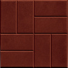 Плитка 30х30х3 (8 кирпичей) красная