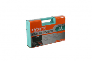1045-20-S45 Набор головок и бит 45 предметов Sturm