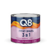 Грунт-эмаль по ржавчине желтая 1.8кг "FORMULA Q8" 277220