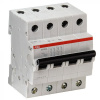 Выключатель автоматический модульный 4п С 10А 4.5кА SH204L C10 ABB 2CDS244001R0104