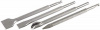 (29359-H4_z01) Набор STAYER "PROFESSIONAL": Зубила для перфораторов SDS-plus (4шт)
