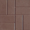 8 Кирпичей 30х30 Коричневый 300/300/30 (Вибролитая тротуарная плитка)