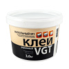 Клей для линолеума и ковровых покрытий VGT №1 Эконом акриловый 3 кг